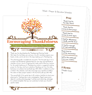 Wher to publish thanksgiving for prayers answered